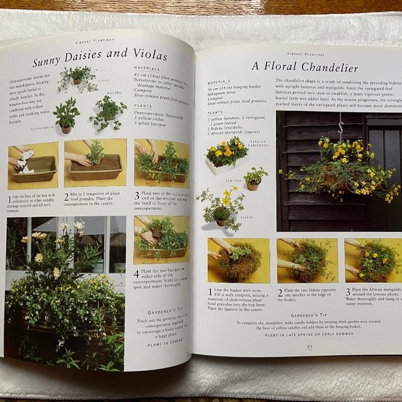 Vintage Container Gardening Book by Stephanie Donaldson - Picture 7 of 13